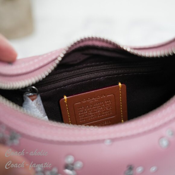 NWT Coach CCE63 Carmen Mini Crossbody Bag With Star Print - Picture 9 of 10